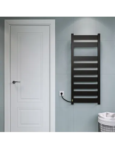 Полотенцесушитель электрический Kosser Волс 800х500/7 ER черный - 3