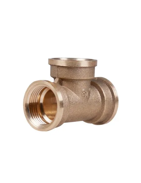 Тройник латунный SD Plus ВР SD41120 3/4 дюйма - 1