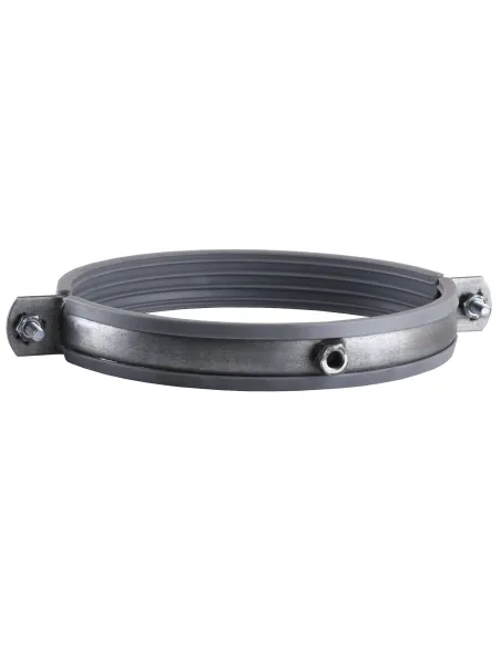 Хомут для трубы 158 - 168 мм Cristal CR 6 серый в сборе с винтом 8 х 120 и дюбелем - 5
