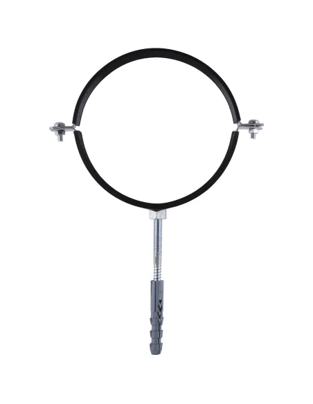 Хомут для трубы 158 - 168 мм Solomon 6 в сборе с винтом 10 х 120 и дюбелем - 1