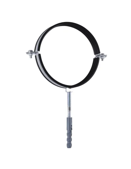 Хомут для трубы 158 - 168 мм Solomon 6 в сборе с винтом 10 х 120 и дюбелем - 2