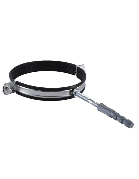 Хомут для трубы 158 - 168 мм Solomon 6 в сборе с винтом 10 х 120 и дюбелем - 3