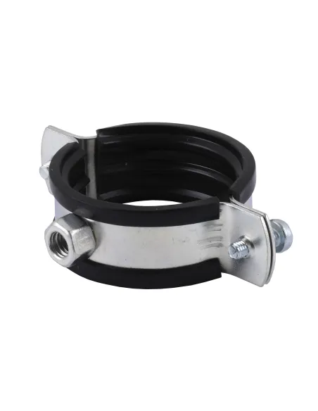 Хомут для трубы 48 - 52 мм Solomon 1 1/2 в сборе с гайкой и дюбелем - 2