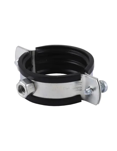 Хомут для трубы 33 - 37 мм Solomon 1 в сборе с гайкой и дюбелем - 2