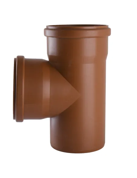 Тройник для наружной канализации VS Plast 160 х 160 х 90 угол 90 градусов - 1