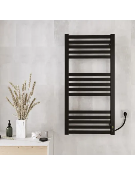 Полотенцесушитель электрический Kosser Герда 1000х500/15 ER черный - 3