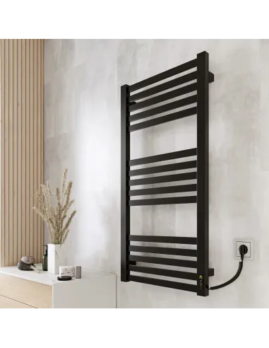 Полотенцесушитель электрический Kosser Герда 1200х500/18 EL черный - 4
