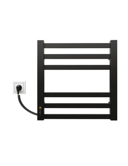 Сушка для рушників електрична Kosser Герда 500х500/6 EL чорний - 2