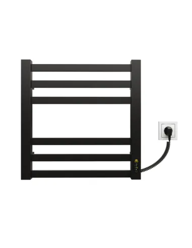 Сушка для рушників електрична Kosser Герда 500х500/6 ER чорний - 2