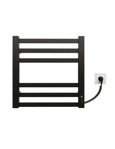 Сушка для рушників електрична Kosser Герда 500х500/6 ER чорний - 2