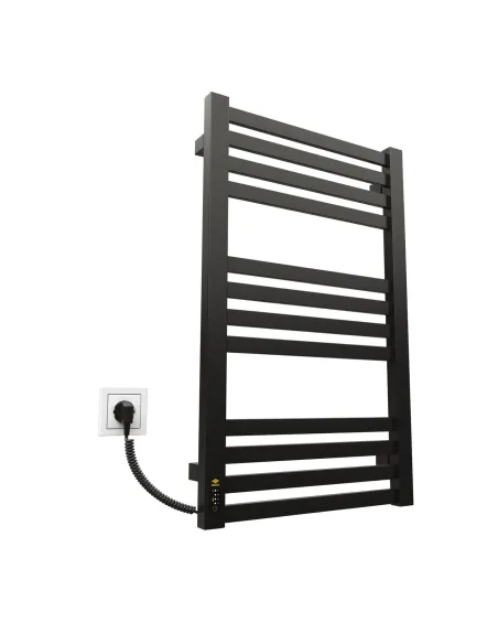 Полотенцесушитель электрический Kosser Герда 800х500/12 EL черный - 1