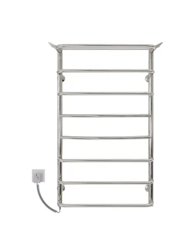 Полотенцесушитель электрический Kosser Канна 1000х600/8 ЕL, нержавеющая сталь - 2