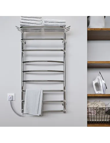 Сушка для рушників електрична Kosser Канна 700х500/7 ЕL, нержавіюча сталь - 4