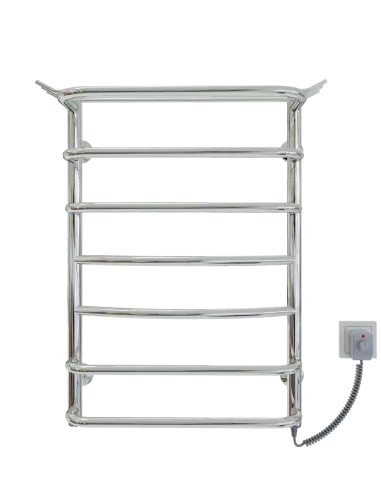 Полотенцесушитель электрический Kosser Канна 700х500/7 ЕR, нержавеющая сталь - 2