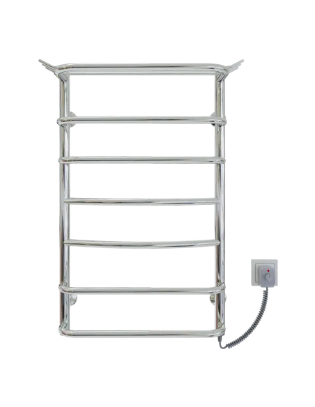 Полотенцесушитель электрический Kosser Канна 800х400/7 ЕR, нержавеющая сталь - 2