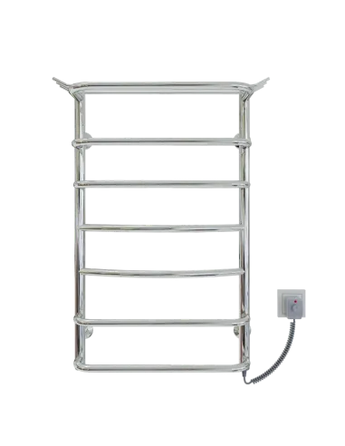 Полотенцесушитель электрический Kosser Канна 800х500/7 ЕR, нержавеющая сталь - 2