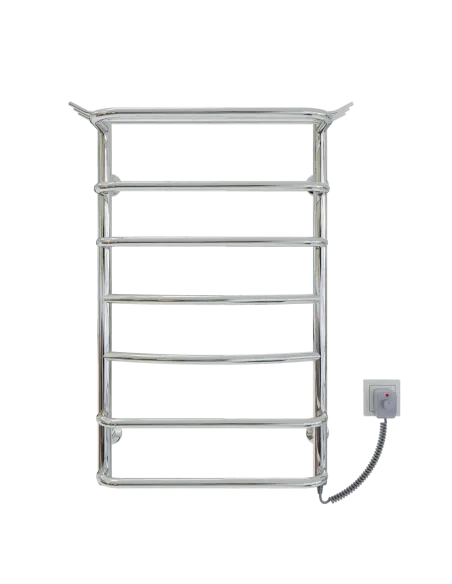 Полотенцесушитель электрический Kosser Канна 800х500/7 ЕR, нержавеющая сталь - 2