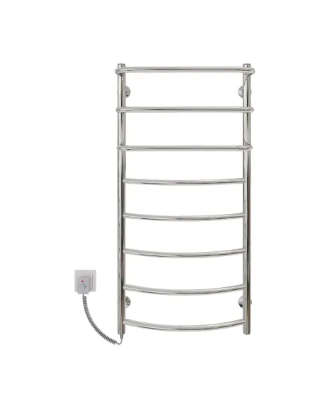 Полотенцесушитель электрический Kosser Каскад Дуга 1000х500/8 EL, нержавеющая сталь - 2