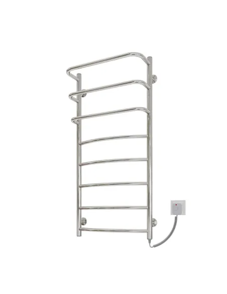 Полотенцесушитель электрический Kosser Каскад Дуга 1000х500/8 ER, нержавеющая сталь - 1