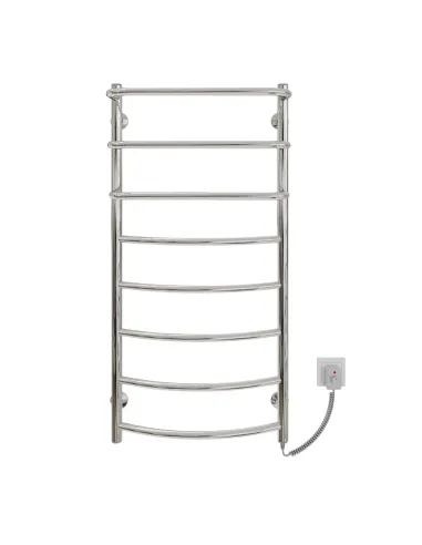 Полотенцесушитель электрический Kosser Каскад Дуга 1000х500/8 ER, нержавеющая сталь - 2