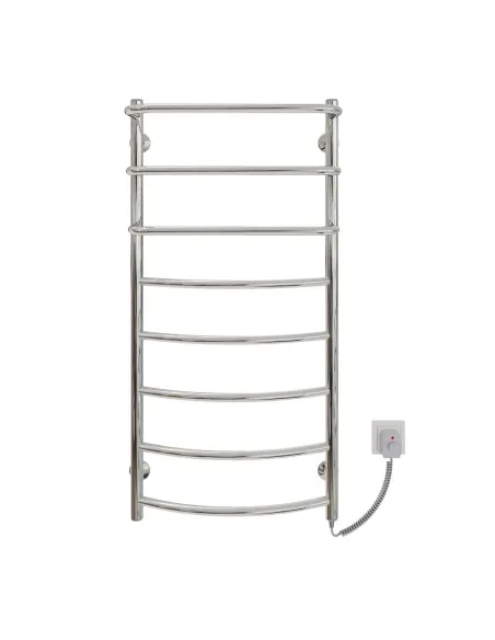 Полотенцесушитель электрический Kosser Каскад Дуга 1000х500/8 ER, нержавеющая сталь - 2