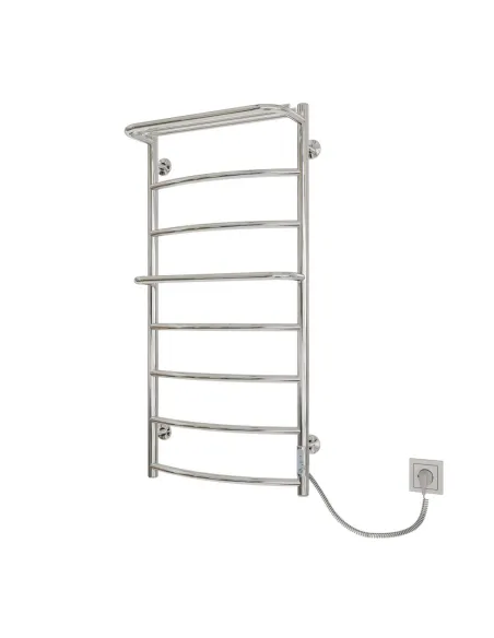 Сушка для рушників електрична Kosser Каскад 1000х500/8 ER з полицею - 1