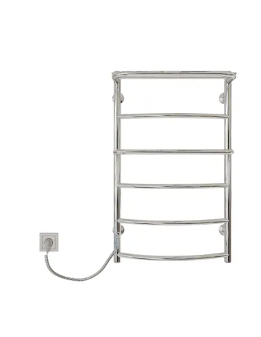 Полотенцесушитель электрический Kosser Каскад 800х500/6 EL с полкой - 2