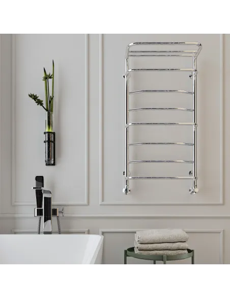 Водяной полотенцесушитель Kosser Лотос 700х530/6, нержавеющая сталь - 4