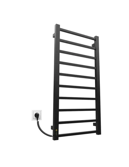 Полотенцесушитель электрический Kosser Лофт 1000х500/10 EL черный - 1