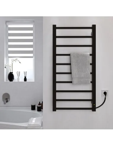 Сушка для рушників електрична Kosser Лофт 1000х500/10 ER чорний - 3