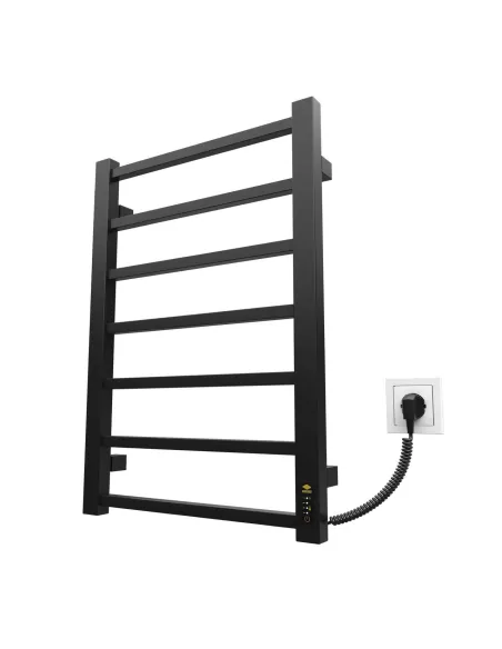 Сушка для рушників електрична Kosser Лофт 700х500/7 ER чорний - 1