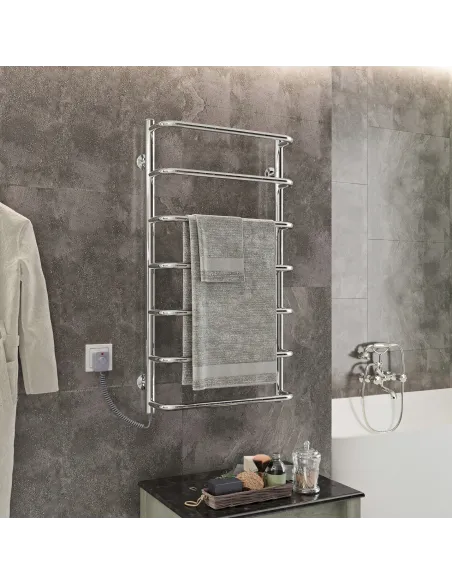 Сушка для рушників електричний Kosser Скоба 900х500/7 ЕL, нержавіюча сталь - 4