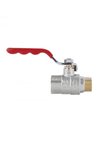 Кран кульовий прямий SD Plus ВН SD605NW15PN40 1/2 дюйма - 3