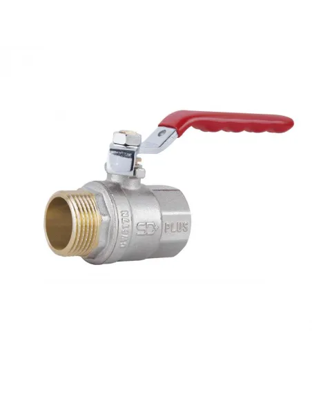 Кран шаровой прямой SD Plus ВН SD605NW25PN40 1 дюйм - 1