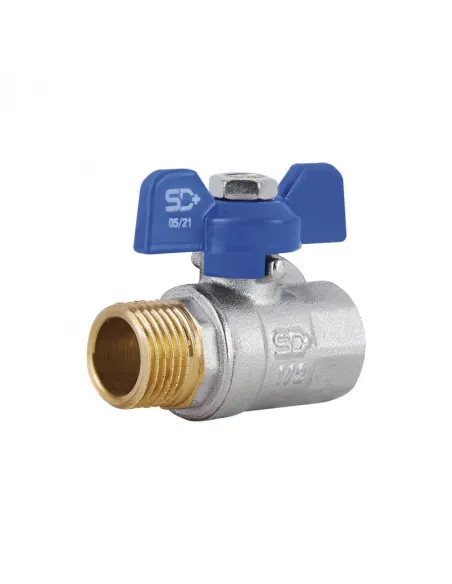Кран шаровой прямой SD Plus ВН SD607W15 1/2 дюйма - 1