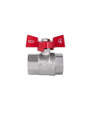 Кран шаровой прямой SD Plus ВР SD602NW25PN40 1 дюйм - 3