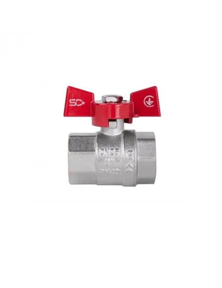 Кран шаровой прямой SD Plus ВР SD602NW25PN40 1 дюйм - 3