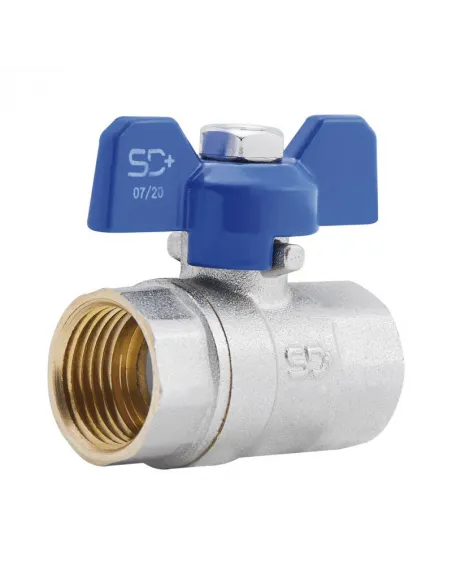 Кран шаровой прямой SD Plus ВР SD602W25 1 дюйм - 1