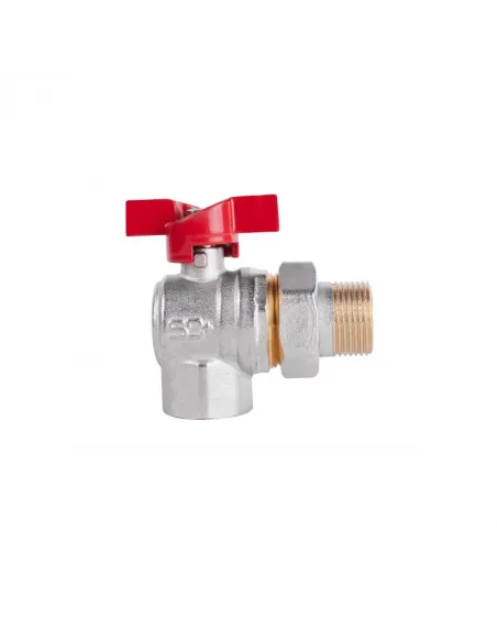 Кран кульовий кутовий з американкою SD Plus ВН SD222W20 3/4 дюйми - 3