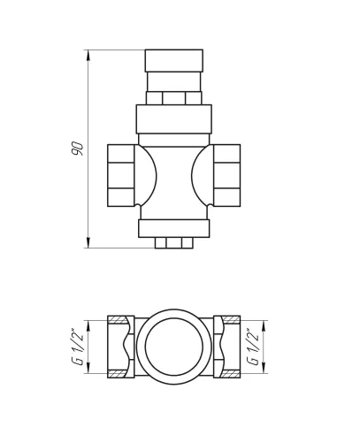 Редуктор Itap 360 1/2 (малий) - 4