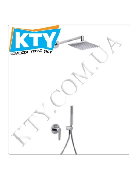 Душова система прихованого монтажу Tres Class - Tres 205.180.02 хром - 1