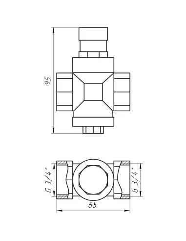 Редуктор давления Itap 360 3/4 дюйма, 15 Бар - 4