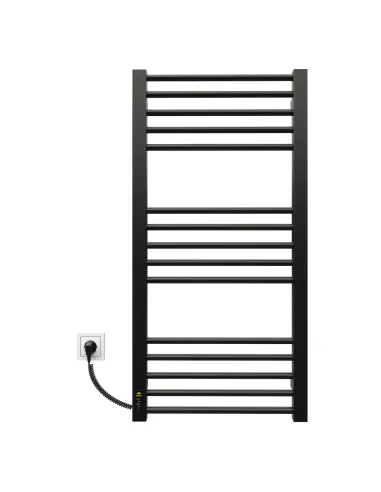 Полотенцесушитель электрический Kosser Стэп 1000х500/15 EL черный - 2