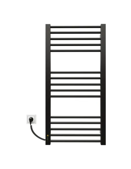 Полотенцесушитель электрический Kosser Стэп 1000х500/15 EL черный - 2