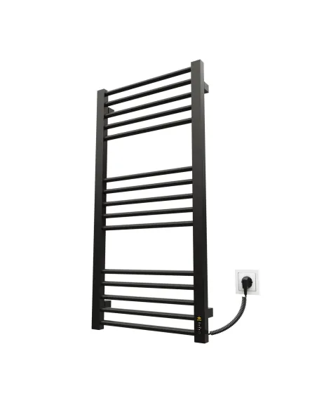 Полотенцесушитель электрический Kosser Стэп 1000х500/15 ER черный - 1