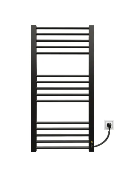 Полотенцесушитель электрический Kosser Стэп 1000х500/15 ER черный - 2