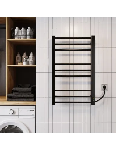 Полотенцесушитель электрический Kosser Стэп 1200х500/20 EL черный - 3