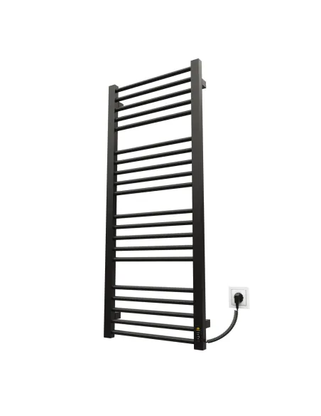 Полотенцесушитель электрический Kosser Стэп 1200х500/20 ER черный - 1