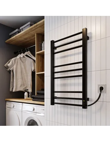 Полотенцесушитель электрический Kosser Стэп 1200х500/20 ER черный - 3