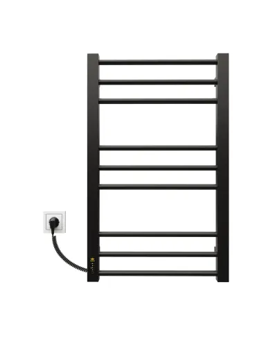 Полотенцесушитель электрический Kosser Стэп 800х500/9 EL черный - 2